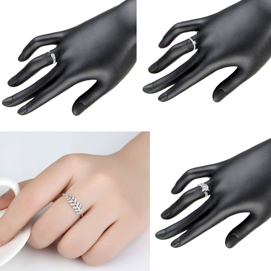 4 Pcs Combo of Stylish and Designer Adjustable Finger Rings