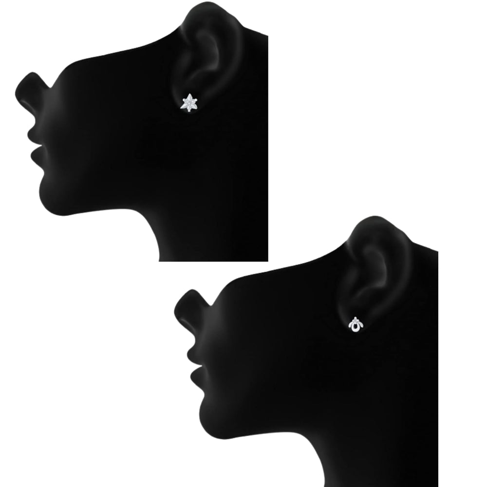 Combo of Small Stud Earrings