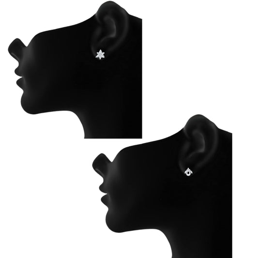 Combo of Small Stud Earrings