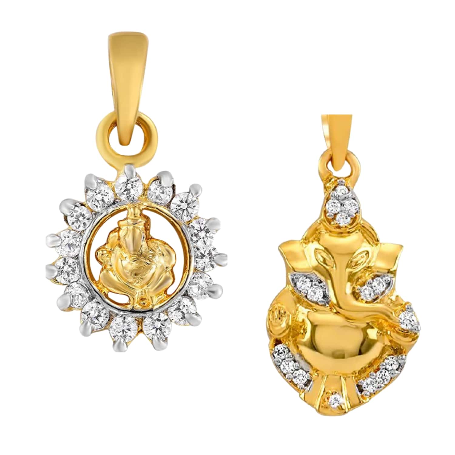 Combo of Vignaharta Ganeshji Pendant