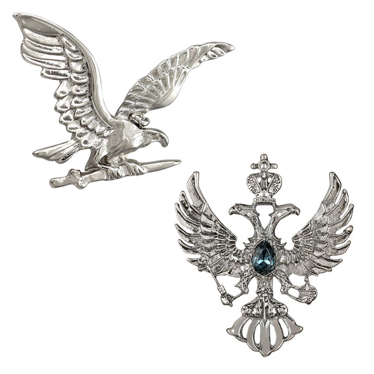 Flying Eagle Shaped Lapel Pin / Brooch