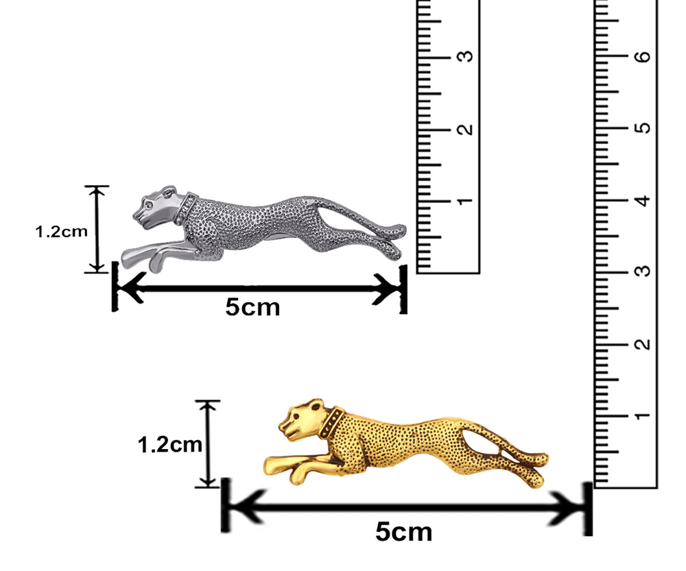 Jaguar Shaped Brooch Lapel Pin / Brooch