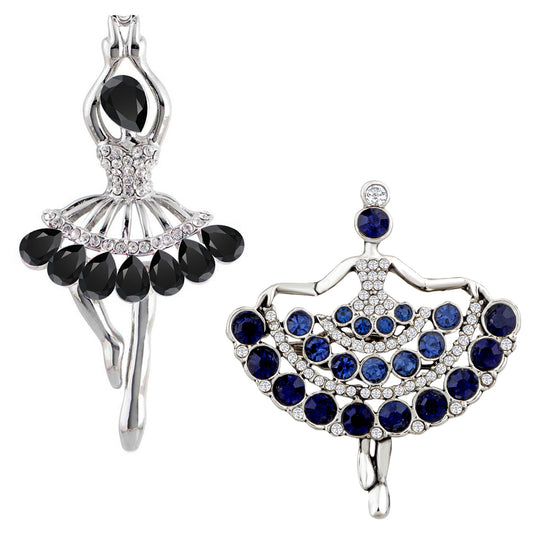 Doll Shaped Lapel Pin / Brooch