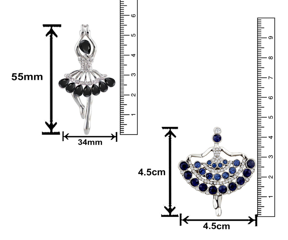 Doll Shaped Lapel Pin / Brooch