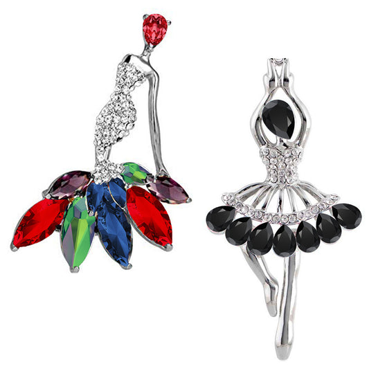 Doll Shaped Lapel Pin / Brooch