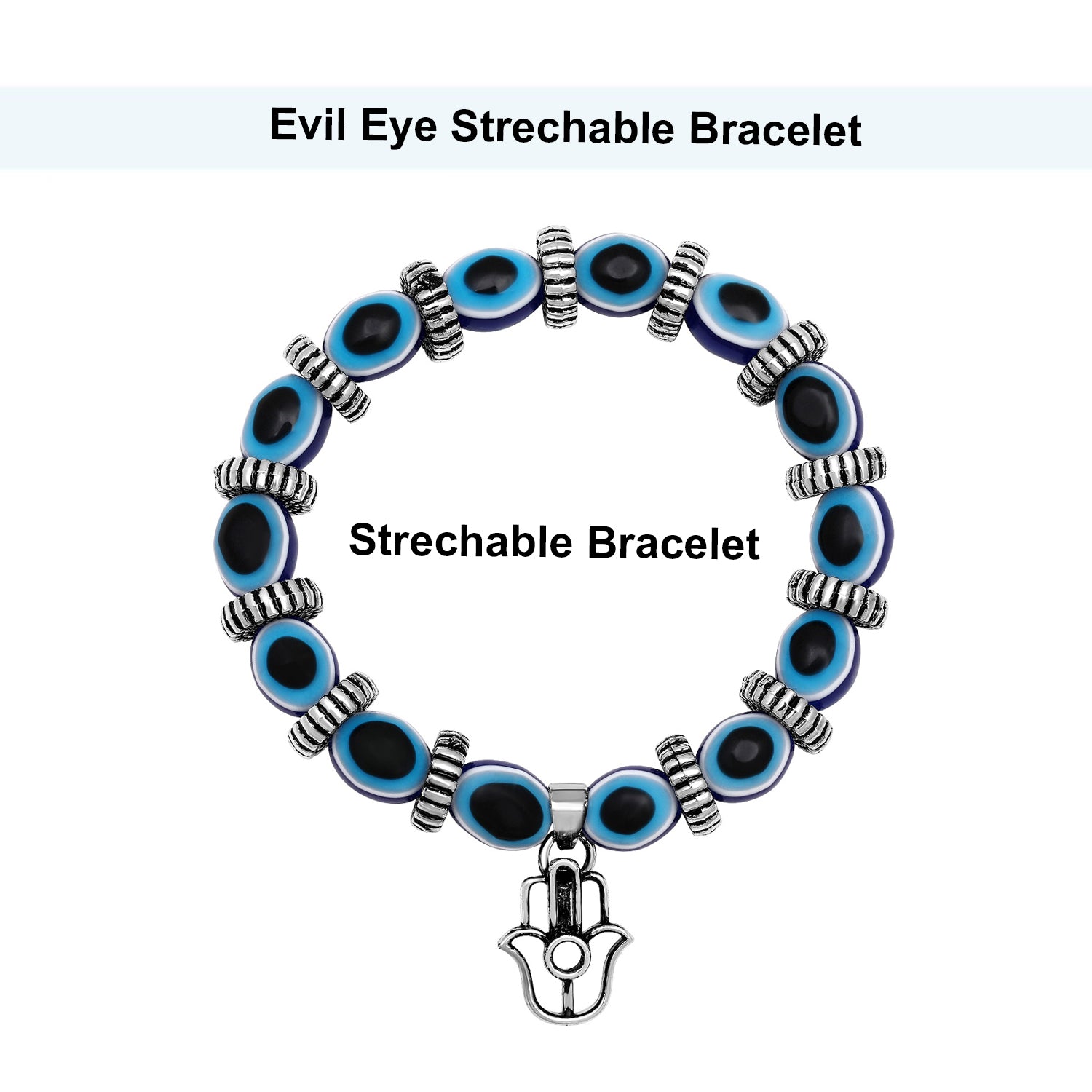 Combo of Evil Eye Bracelet & Earring