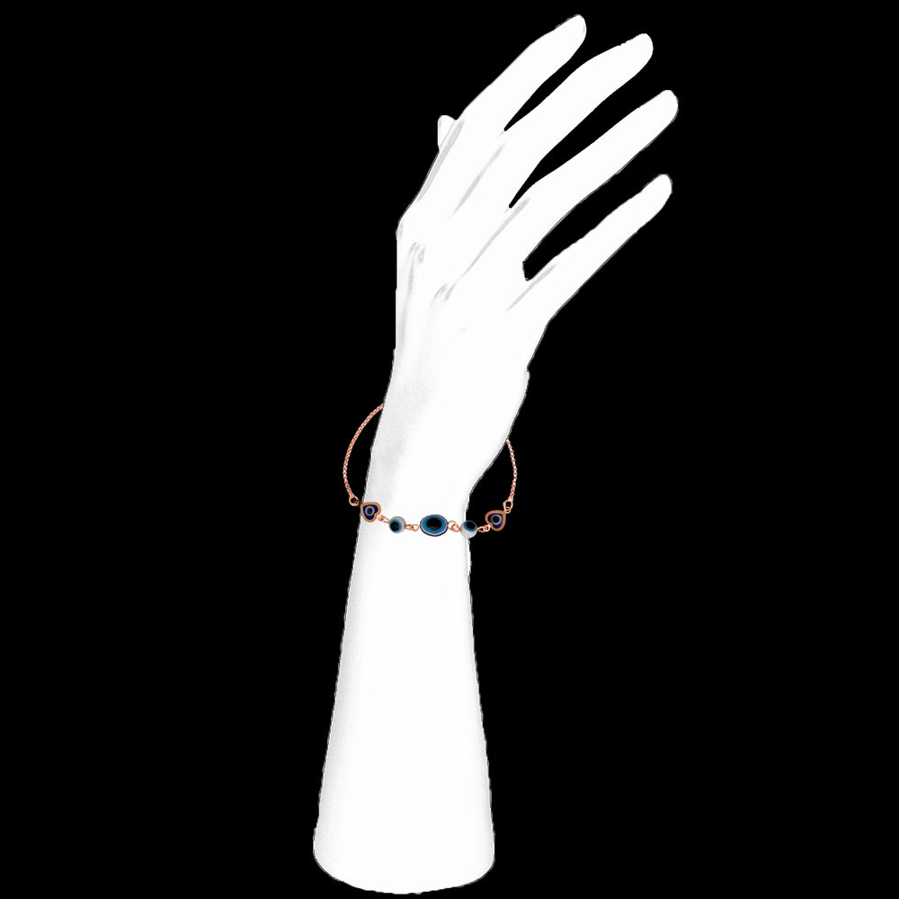 Combo of Evil Eye Pendant & Bracelet