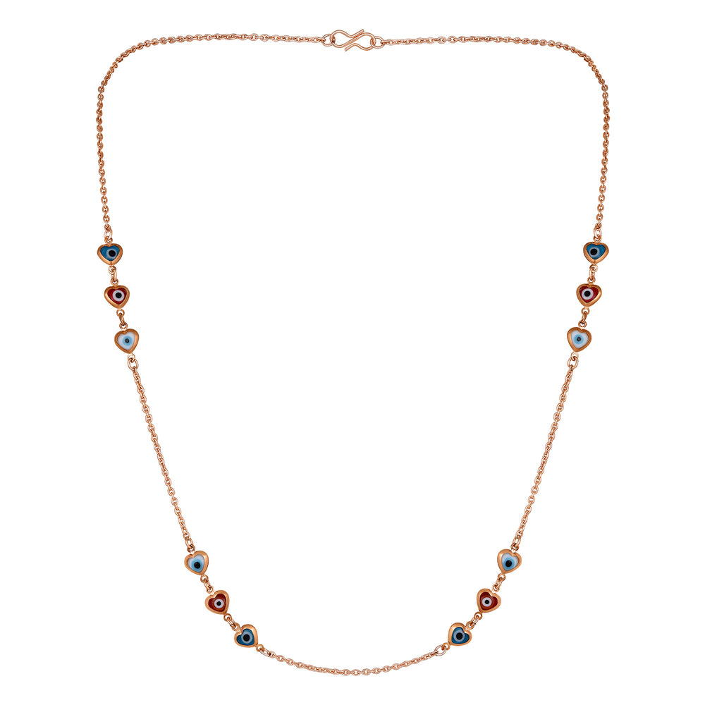 Combo of Evil Eye Necklace & Bracelet