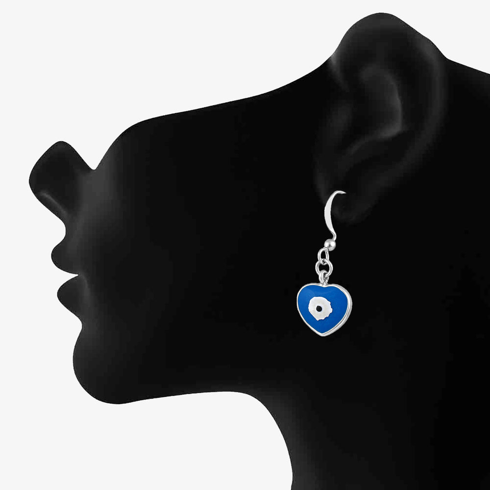 Combo of Dangler and Evil Eye Earrings