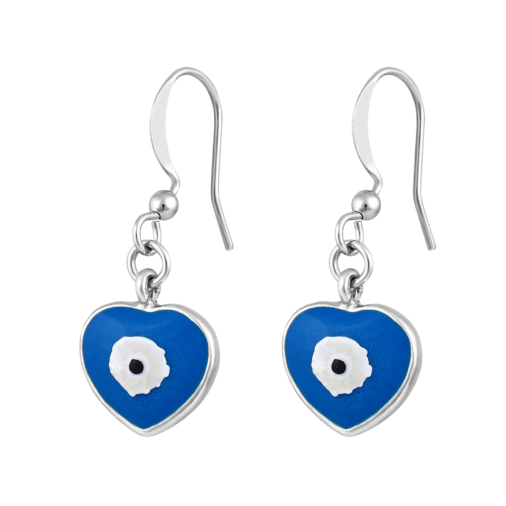 Combo of Dangler and Evil Eye Earrings