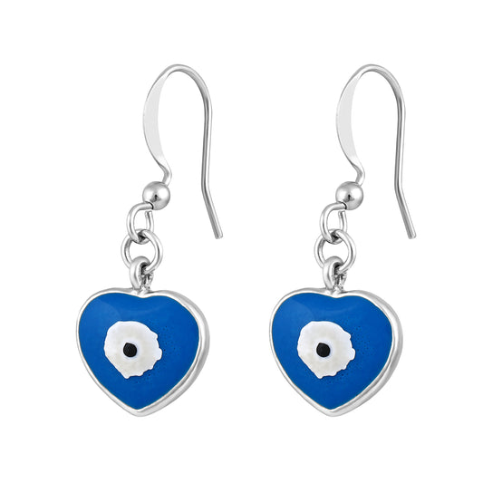Combo of Dangler and Evil Eye Earrings