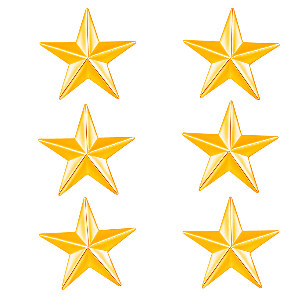 Shining Star Brooch Badge Lapel Pin Combo