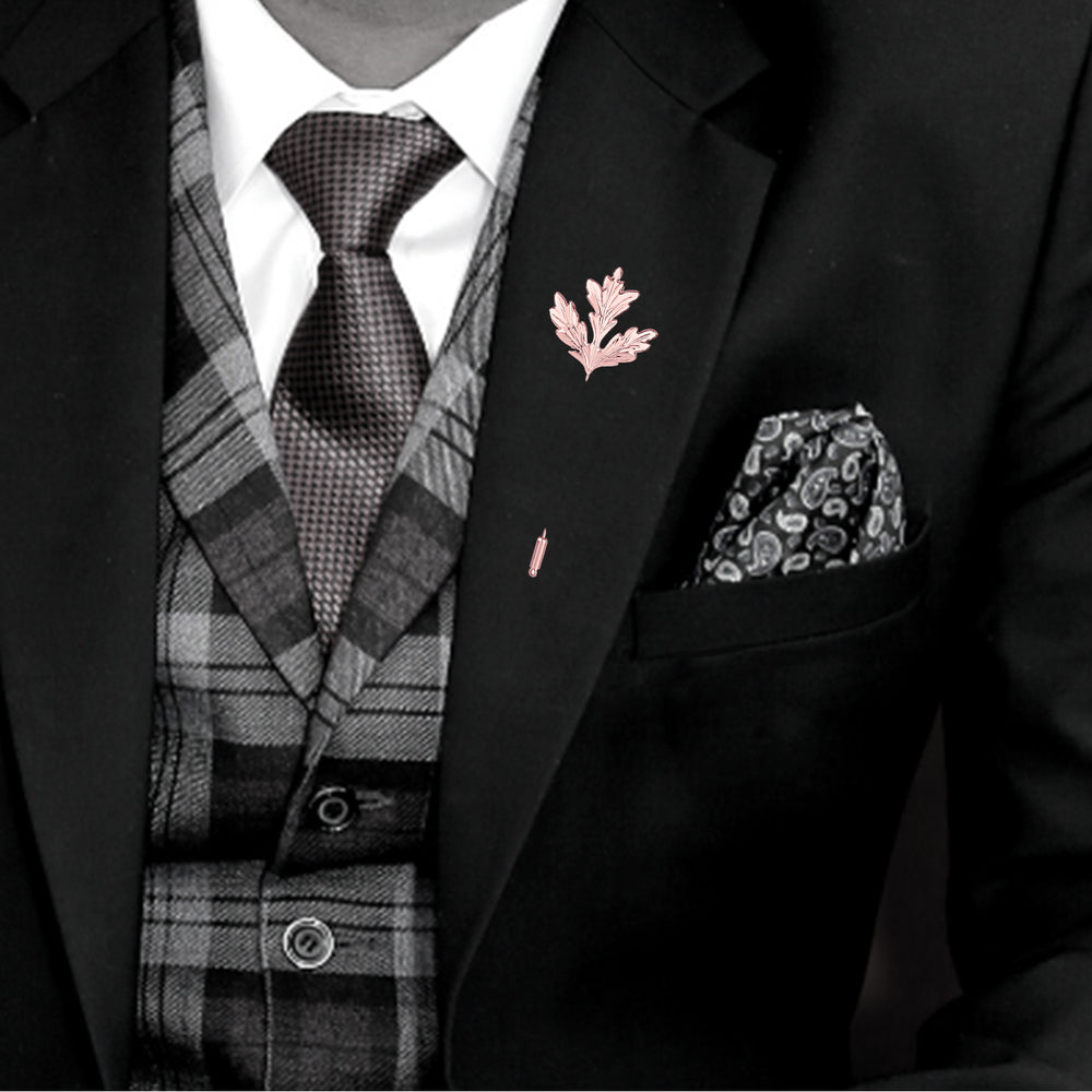Mapel Leaf Lapel Pin / Brooch Combo