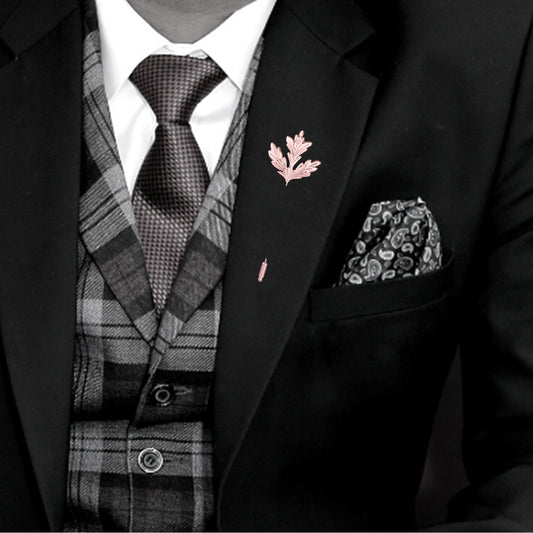 Mapel Leaf Lapel Pin / Brooch Combo