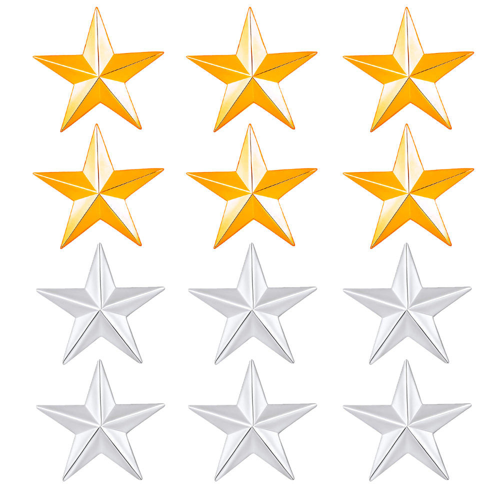 Shining Star Brooch Badge Lapel Pin Combo
