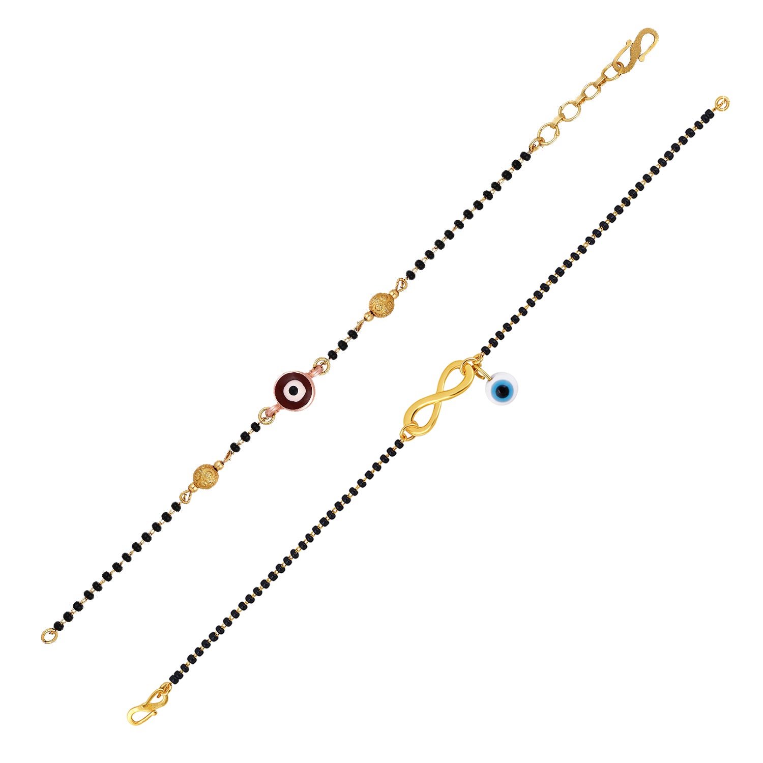 Combo of Evil Eye Mangalsutra Bracelets