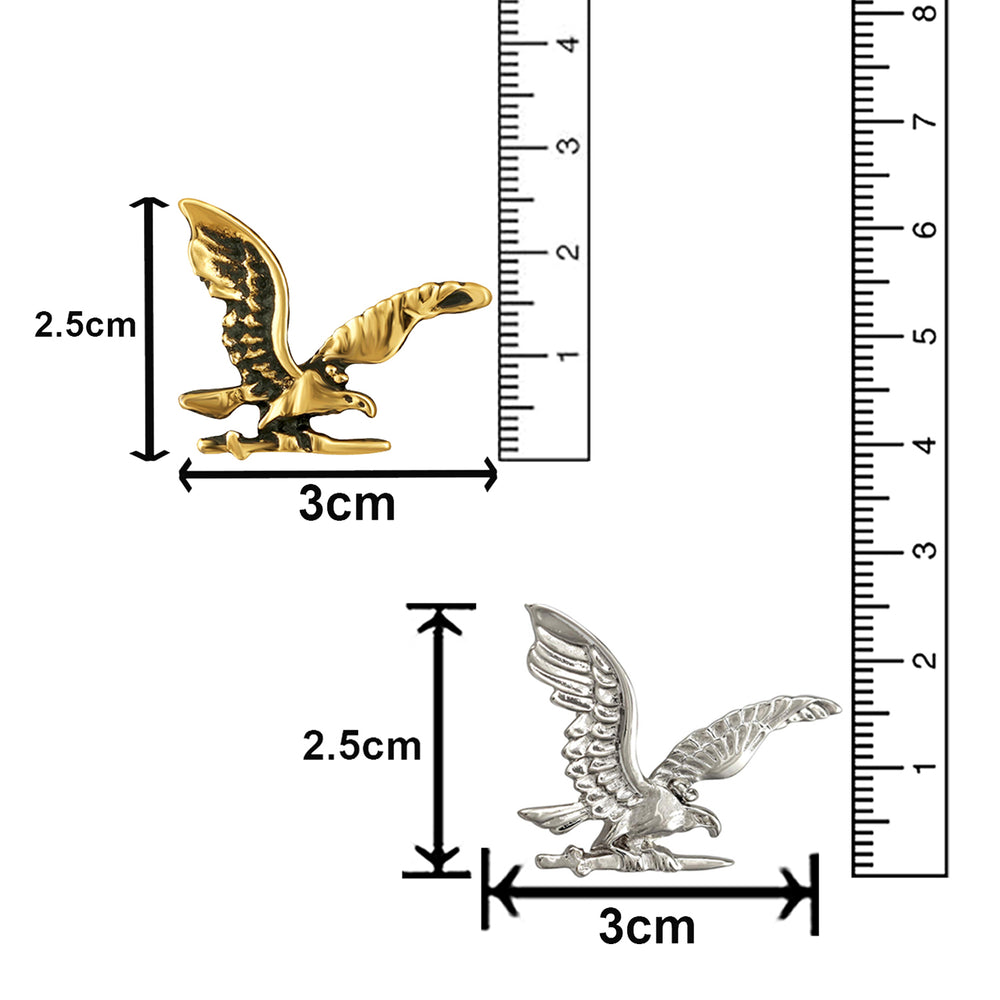 Combo of Eagle-Shaped Brooches for Wedding