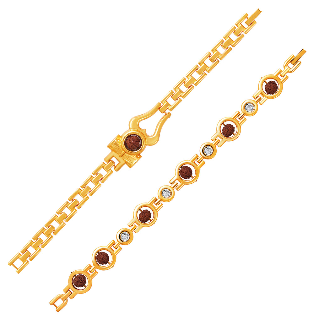 Combo of 2 Rudraksha Bracelets