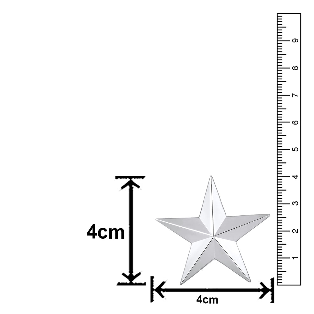 Combo of Big Size 6 Star Brooch / Lapel Pin