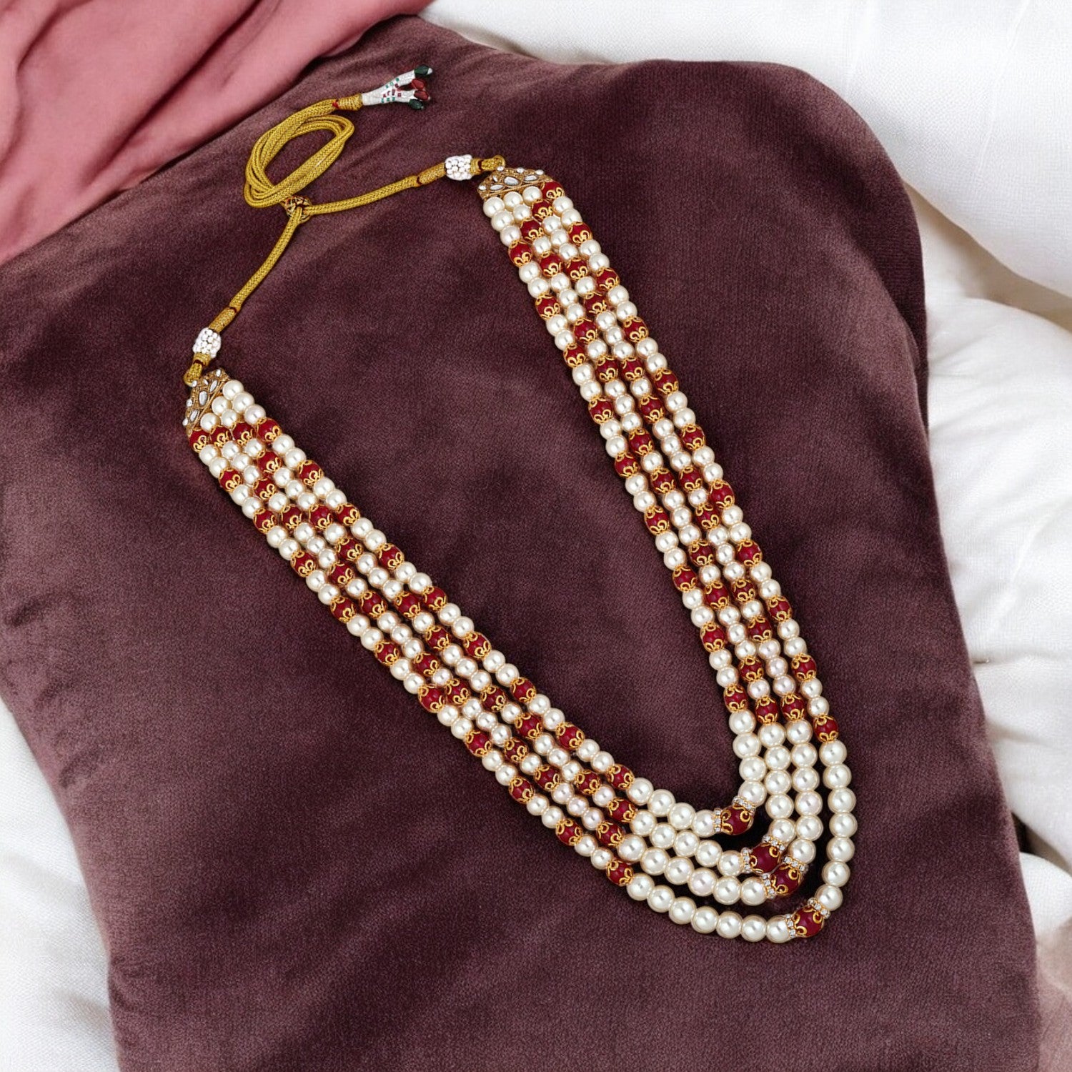 Combo of Layered Dulha Mala and Kalangi