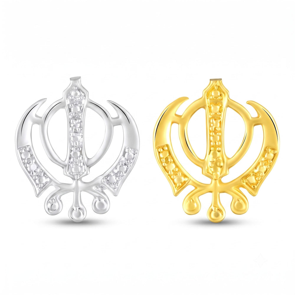 Veer Khanda Brooch Combo