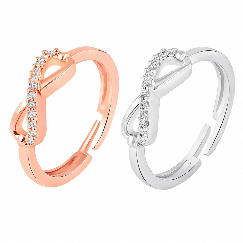 Eternal Twinkle Infinity Ring Combo