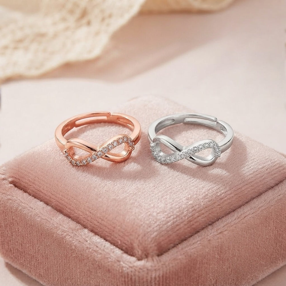 Eternal Twinkle Infinity Ring Combo