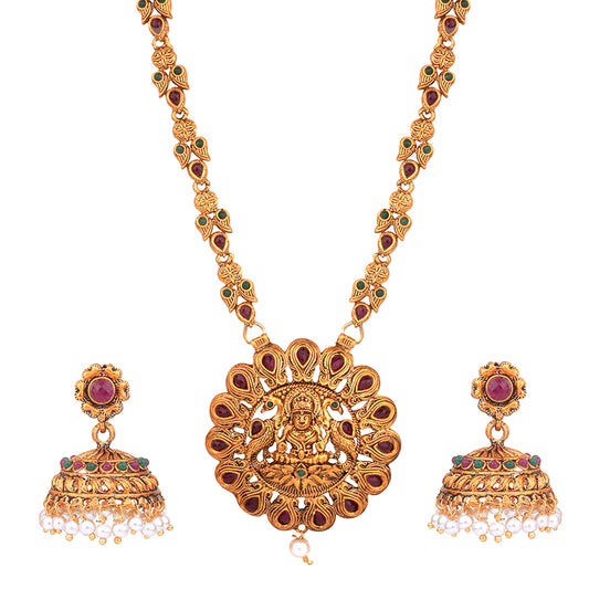 Exclusive Traditional Long Design Necklace Set