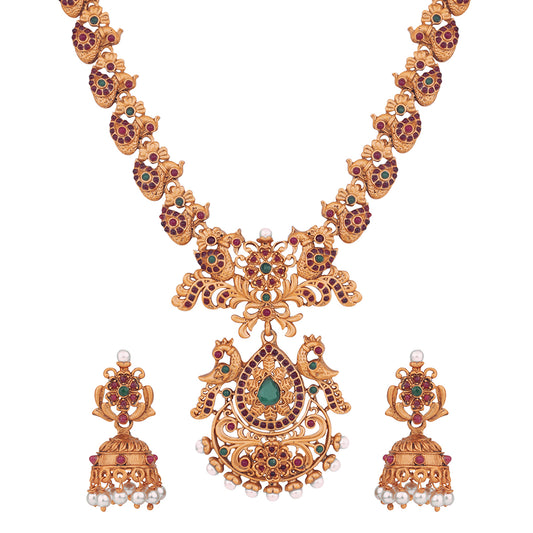 Exclusive Traditional Long Design Necklace Set