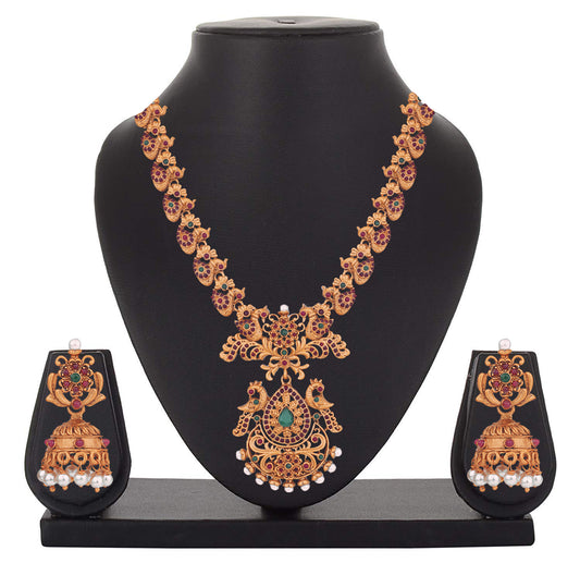 Exclusive Traditional Long Design Necklace Set
