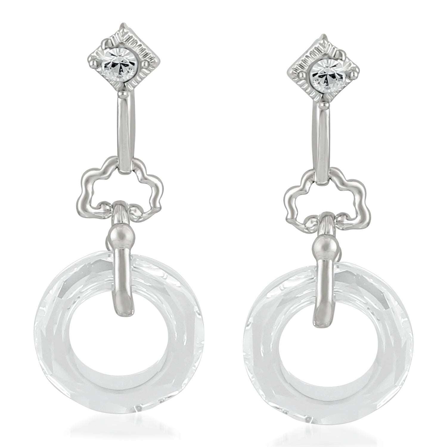 Classic Designer Swarovski crystal earrings