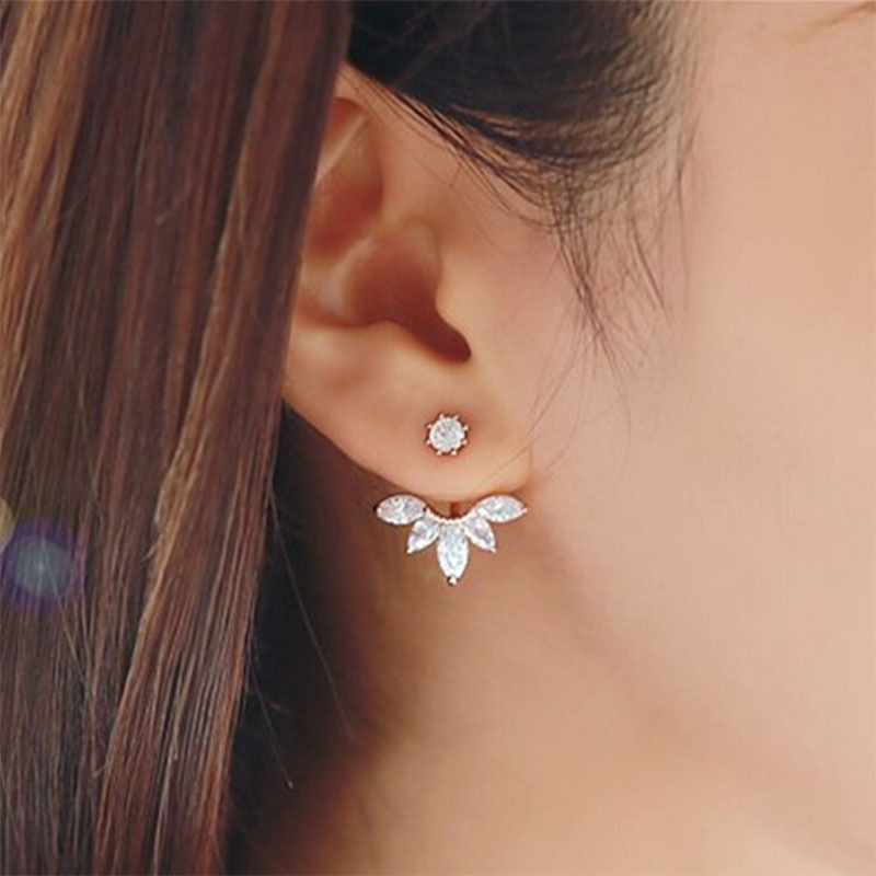 Dual wear earrings