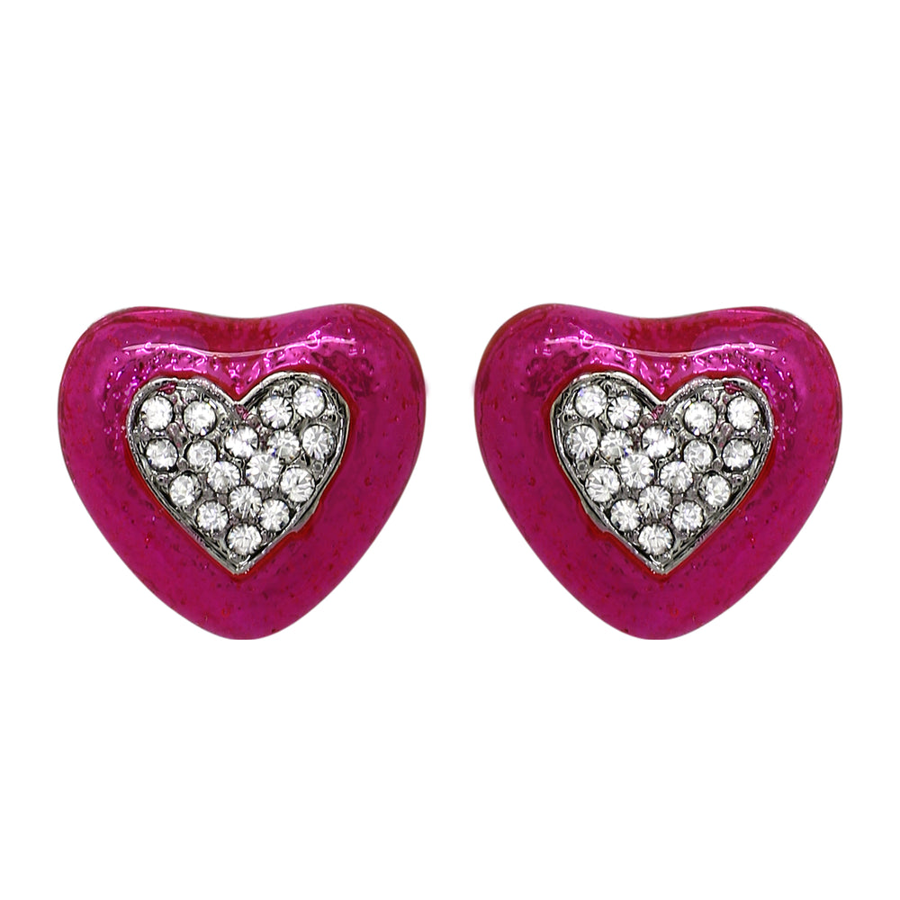 Romantic Heart Stud