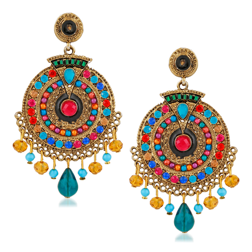 Exclusive Designer Afghani Dangler Earrings