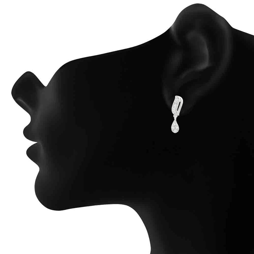 Mesmerising Cubic Zirconia Stud Earrings