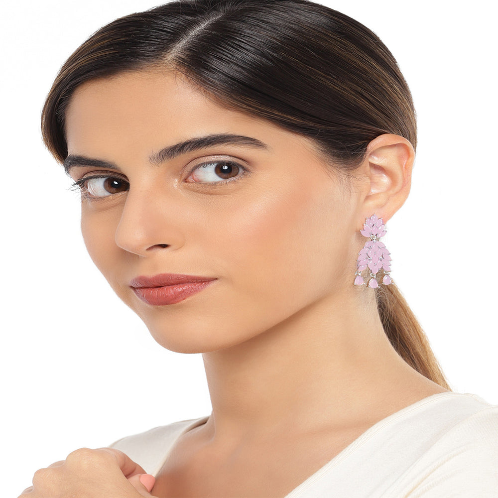 Eternal Love mint green Dangler Earrings