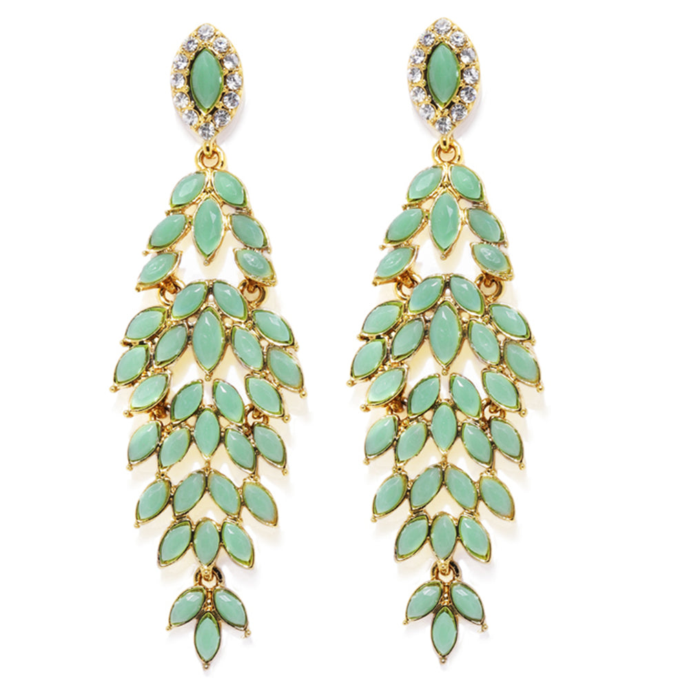 Dazzling Crystals Dangler Earrings