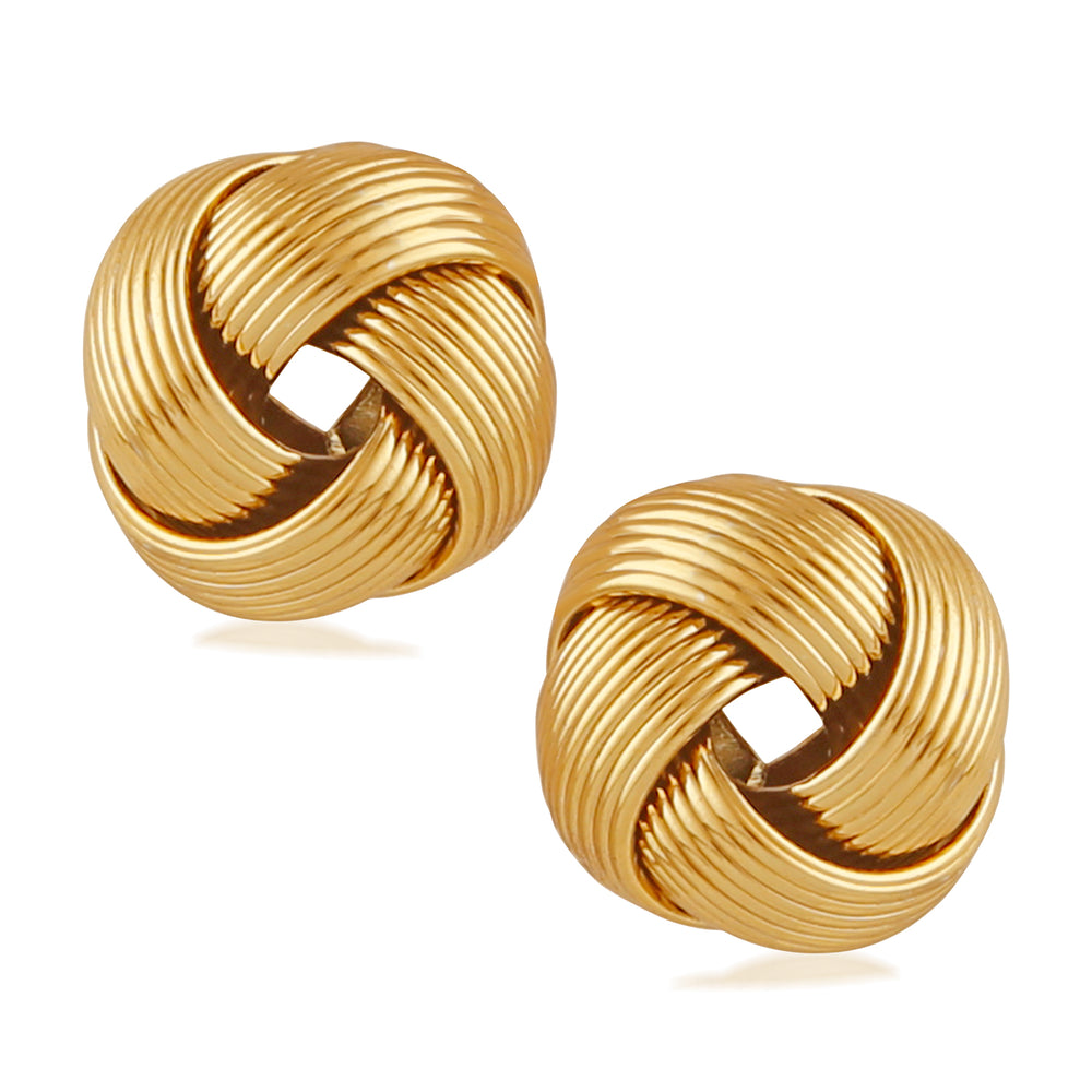 Pair of Push Back Piercing Stud / Tops Earrings Pair