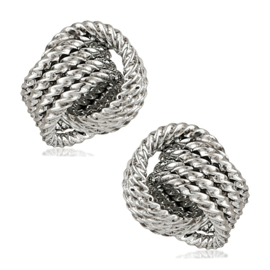 Spiral Designer Stud Earrings