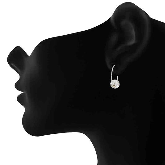 Glorious Crystal Bali styled Earrings