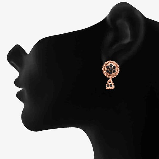 Stud Drop Earrings