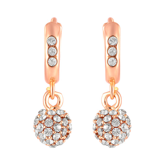 Royal Sparklers Ball Bali Earrings