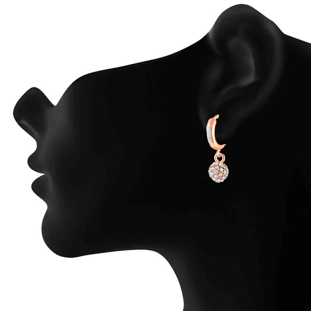 Royal Sparklers Ball Bali Earrings