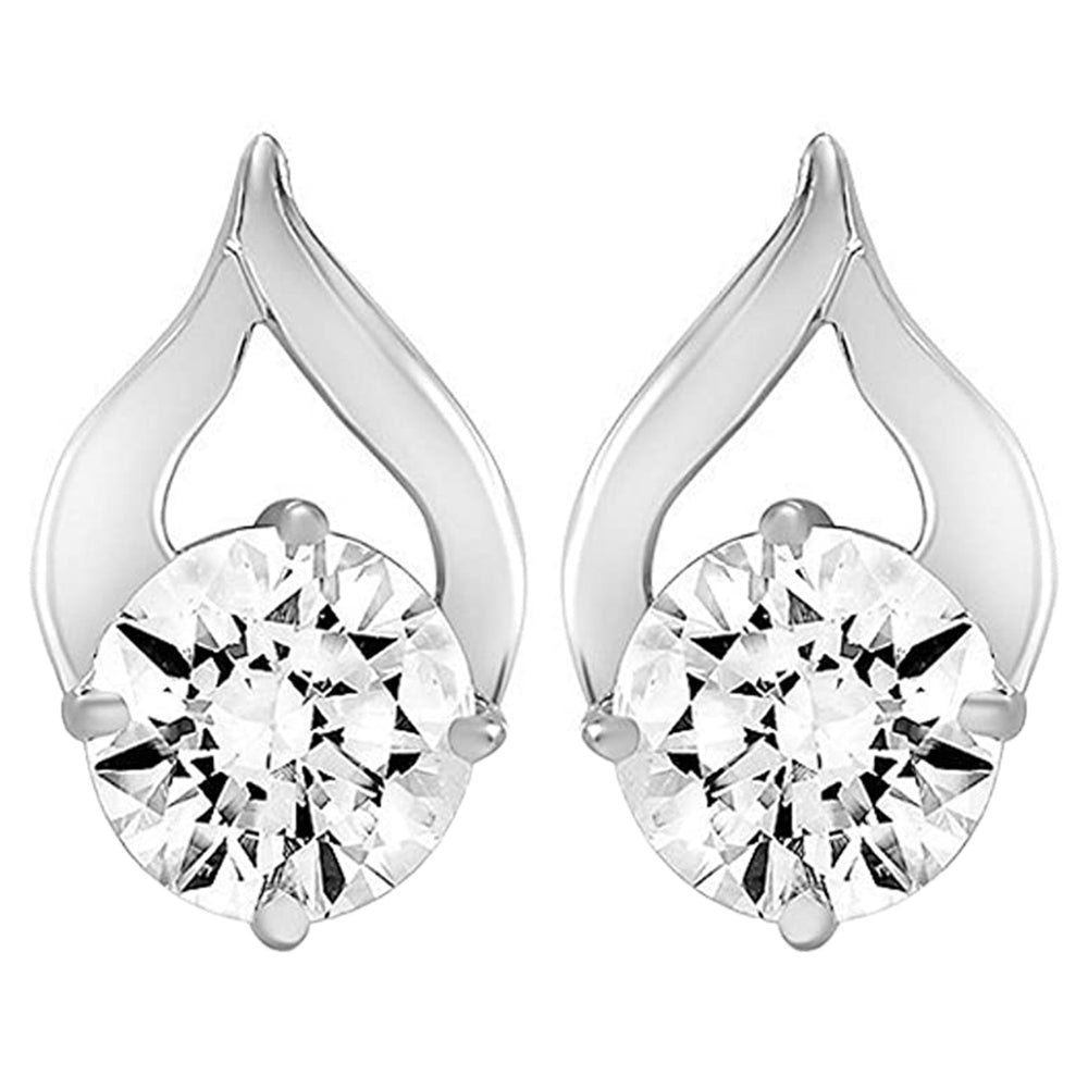 Delicate Drop Stud Earrings