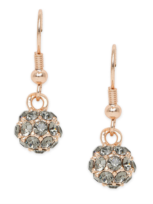 Sparkling Crystals Ball Earrings