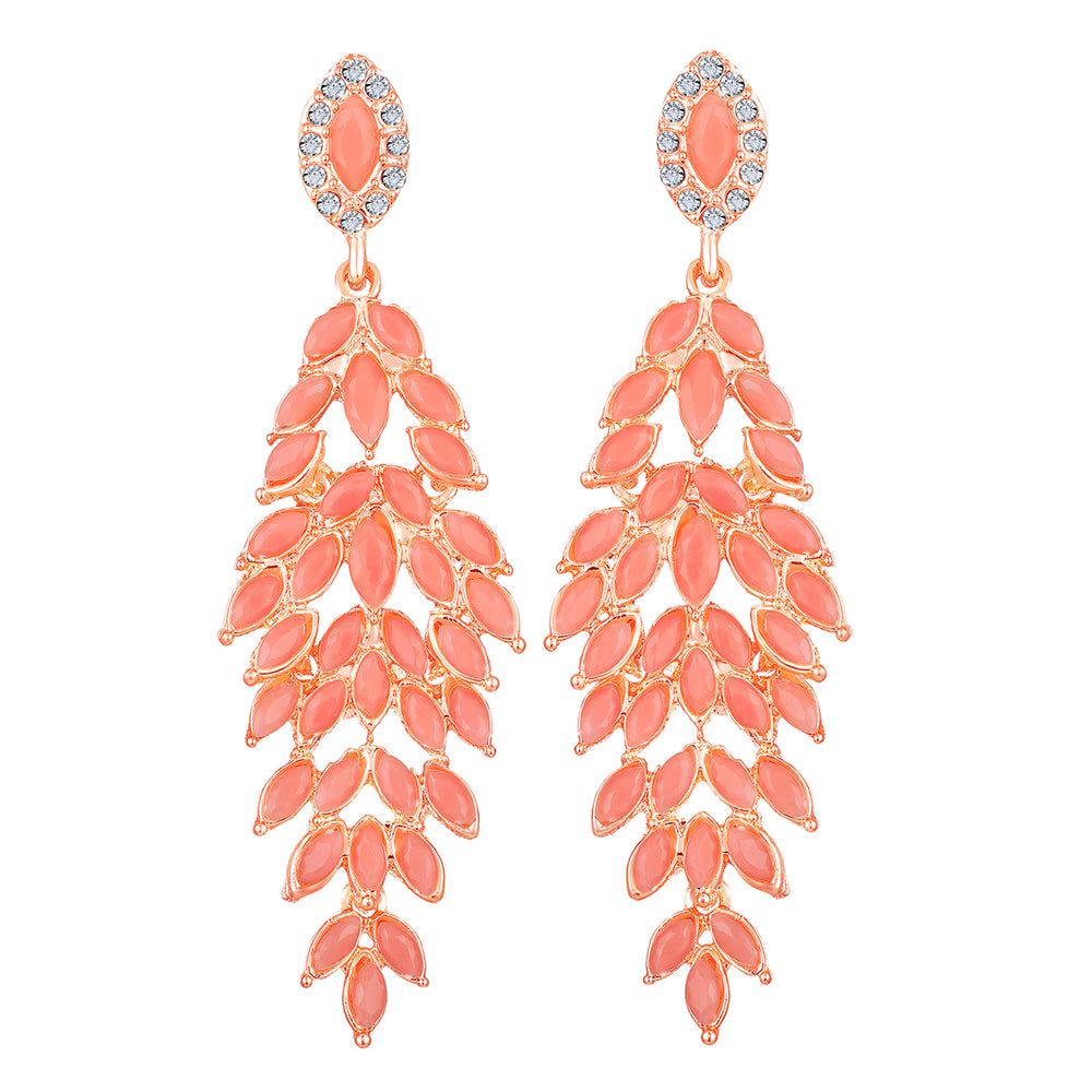 Dazzling Crystals Dangler Earrings