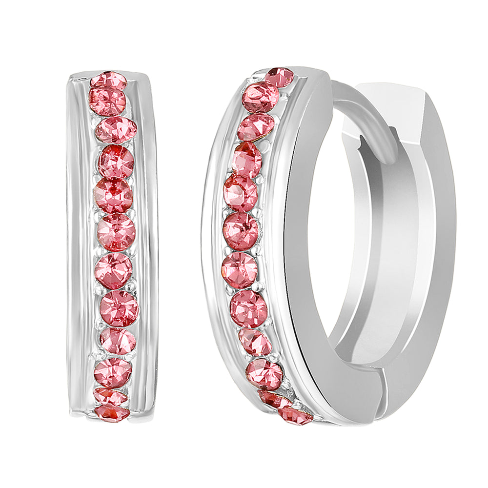 Big Single Line Bali Earrings