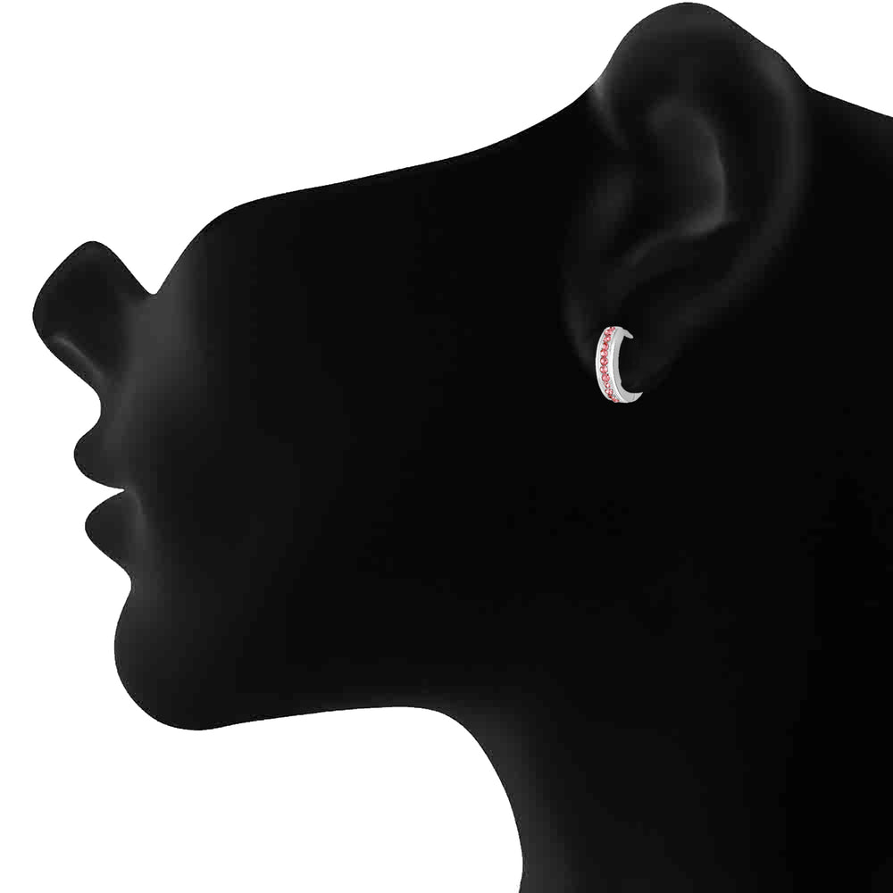 Big Single Line Bali Earrings