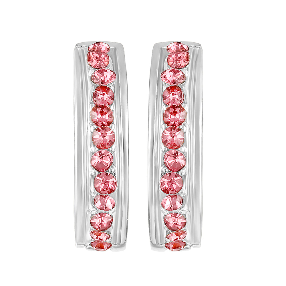 Big Single Line Bali Earrings