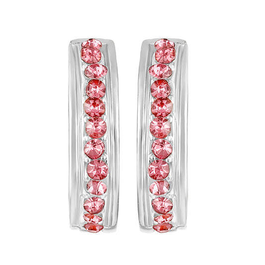 Big Single Line Bali Earrings